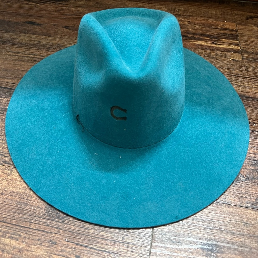 Charlie Horse Small Felt Hat - Teal (Highway)